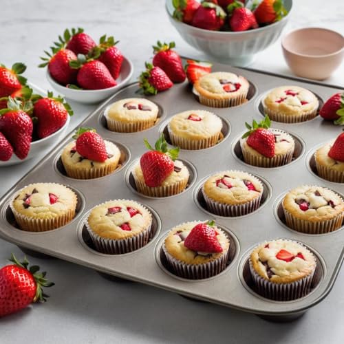 500 Counts Mini Cupcake Liners, White Muffin Baking Cups Liners