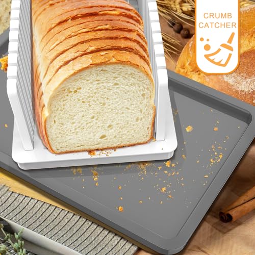 Kiss Core New Upgrade Bread Slicer for Homemade Bread with Adjustable Width - style: Bread Slicer