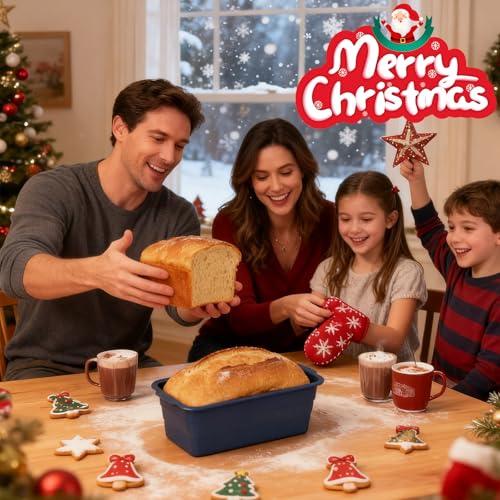 Silicone Bread Pan, Nonstick Sourdough Loaf Pan (Grey-Bread 1) - color: Grey-Bread 1