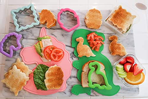 Handstand Kitchen Shaped Sandwich Crust Remover & Container Set - Unicorn - color: Unicorn