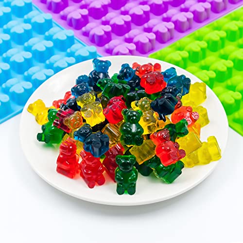 Large Gummy Bear Molds, Silicone Candy Molds, 3-Pack