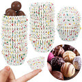 Funtery 600 Pack Mini Baking Cups Cupcake Liner Candy Making,White - color: White