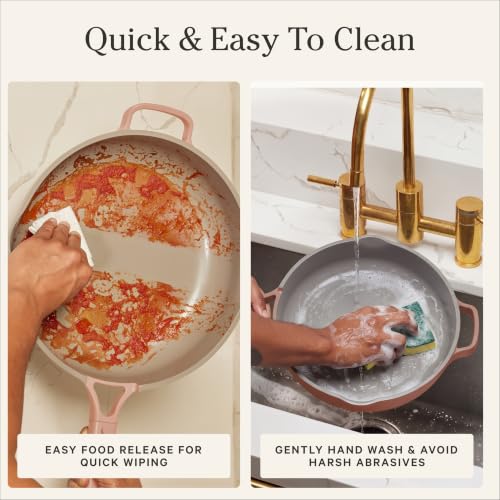 Our Place Always Pan 2.0, 10.5" Ceramic Nonstick Pan, 2.6 Qt - color: Spice, size: 10.5"