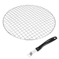 M METERXITY 1-Set Cooling Racks 9.4" Round 201 Stainless Steel, Silver - size: 9.4 Inch