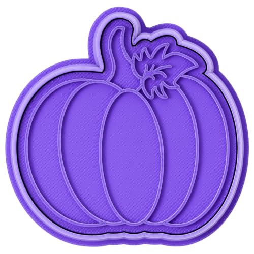 Pumpkin Cookie Cutter and Stamp - Marshmallow Bliss - color: Pumpkin