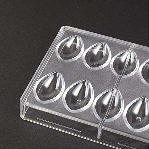Polycarbonate Chocolate Mold DIY Candy Mould Clear Hard Plastic Bakeware Pastry Tools Drip (19388) - color: 14