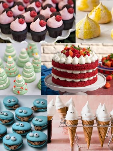Cannoli Piping Tips Set, Extra Large Round Icing Tips R18L for Pastry - color: L