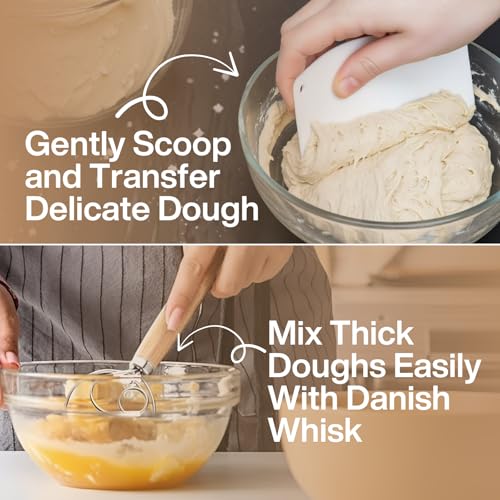 ARTOS Sourdough Starter Kit - Banneton Proofing Baskets, Dough Whisk, Bread Lame & Scrapers, Starter Jar & Scale - Complete Bread Baking Supplies for Beginners & Home Bakers - size: 35 Piece Kit