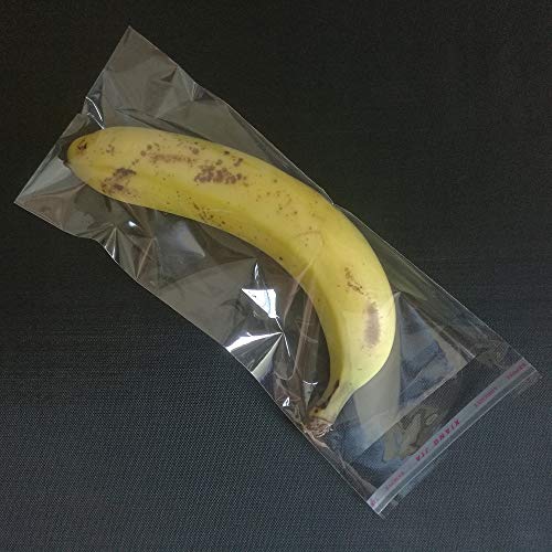 200pcs 4"x12" Clear Resealable Cellophane Bag Self Adhesive - size: 4x12 Inch (Pack of 200)