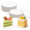 30 Pack 6 Inch Round Cake Boards,White Wave Cardboard Cake Rounds - color: White, size: 6 Inch - 30 Pack, style: Wavy Edge