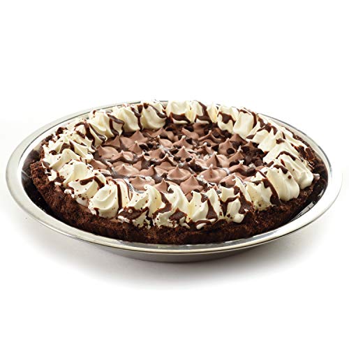 Norpro 3811 Stainless Steel Pie Pan, 9" x 1.5", 1 EA, As Shown
