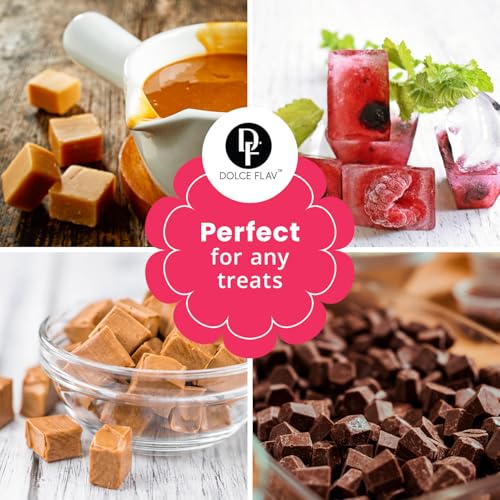 Dolce Flav Cube Silicone Candy Mold for Chocolate, 234 Cavities, 6.5 ml