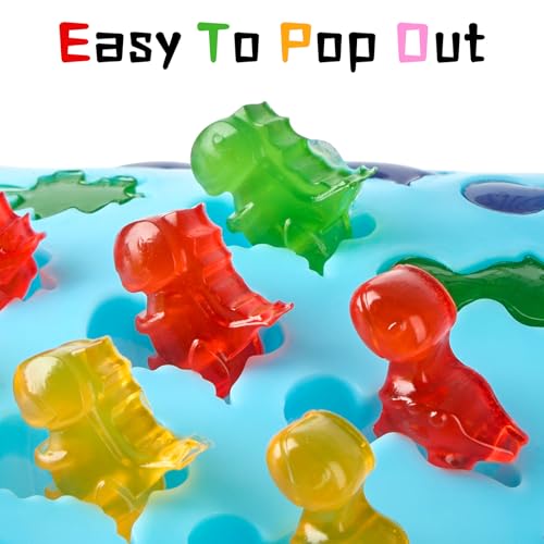 Mini Gummy Candy Silicone Molds Set, 6 Pcs - style: 6pcs