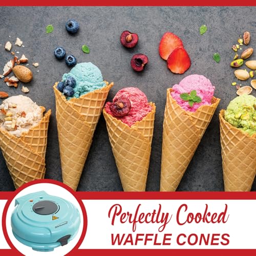 Brentwood Appliances Ts-1405bl Waffle Cone Maker, Blue