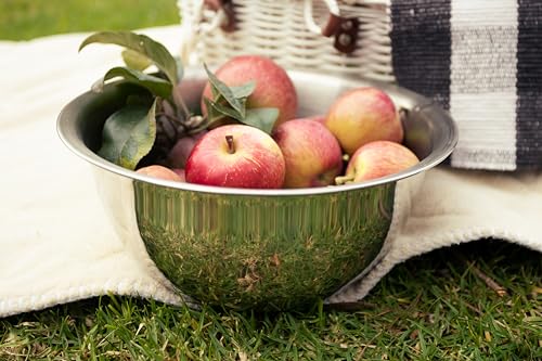 Fox Run Brands 2.75-Quart Stainless Steel Mixing Bowl, 9 x 9 x 4 inches, Metallic - color: Stainless Steel, size: 2.75 Quart