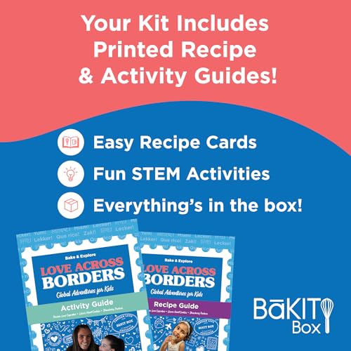 BāKIT Box Cupcake Baking Kit for Kids – Persian Love Cupcakes - color: Persian Love Cupcakes