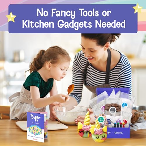 Baketivity x Duff Goldman Unicorn Cookies Kids Baking Kit
