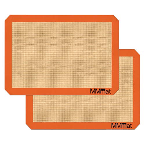 Best German Silicone Baking Mat - Half Sheet Baking Mat, Set of 2 - color: Standard Baking Mat, size: Half Sheet (Set of 2)