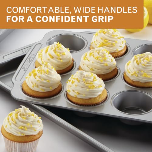 Farberware Nonstick Bakeware Set with Cooling Rack for Baking, 10-Piece - size: 10-Piece