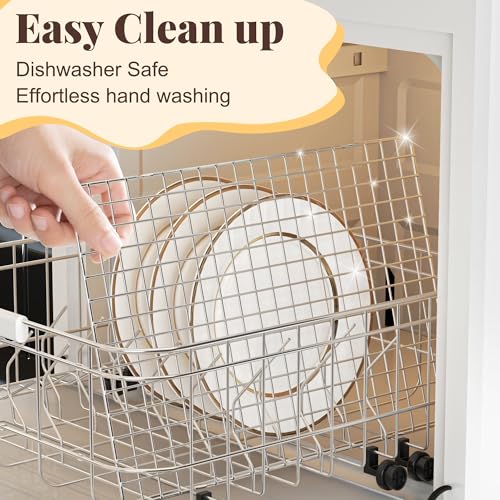 2 PCS Grid Wire Baking Cooling Racks, 10" x 15", Silver - color: Silver, size: 10“ x 15”-2 Pack