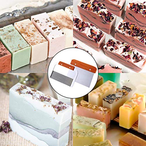 Ogrmar Silicone Soap Molds Kit 42 oz Wooden Silicone Rectangular Mold