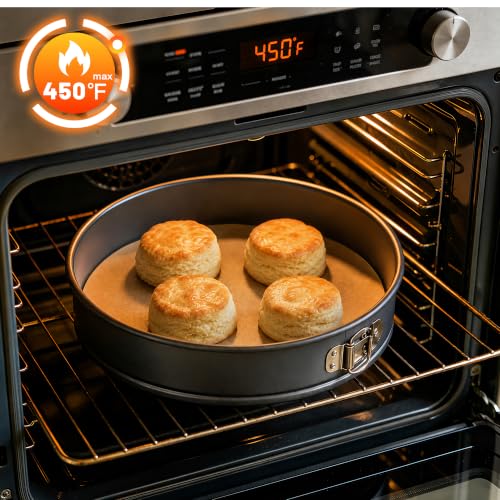 SMARTAKE 7 Inches Round Parchment Paper Baking Sheets, Non-Stick, 200Pcs - size: 7 Inches-200