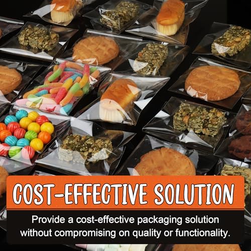 3x5 Inches Self Sealing Cellophane Bags, 200 Pcs Clear Cookie Bags, Resealable Treat Bag for Fresh Cookies, Candy, Gifts, and Party Favors Bag. - color: 3x5 200Pcs