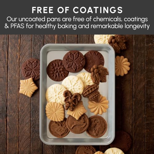 Nordic Ware Aluminized Steel Quarter Sheet Baking Pans, 2-Pack - size: Quarter Sheet 2-Pack