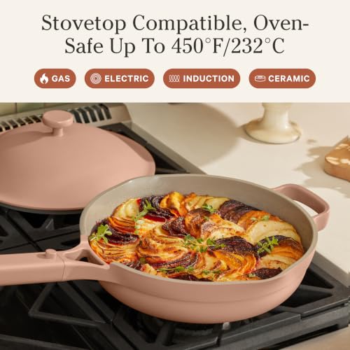 Our Place Always Pan 2.0, 10.5" Ceramic Nonstick Pan, 2.6 Qt - color: Spice, size: 10.5"
