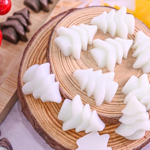 Mini Christmas Tree Candy Mold, 100 Cavity Christmas Tree Gummy Molds - color: 100-Cavity Christmas Tree Gummy Molds