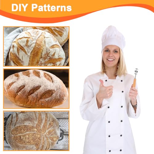 40-Pack Sourdough Bread Lame Blades – 6Cr13 Stainless Steel Razor Sharp Sourdough Scoring Knife for Bread Baking, Pizza Dough, Pastries – Fits Standard Bread Lame Handles (1.7 x 0.9 x 0.04 Inches)