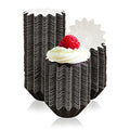 200 PCS Baking Cups Cupcake Liner Flared Brioche Muffin Wrappers (Brown) - color: Brown, size: 200pcs