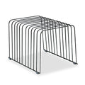 Fellowes 72112 Desktop Organizer, 11 Sections, Wire, 9" x 11-3/8" x 8", Black