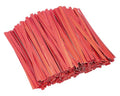 ONLYKXY 500pcs Kraft Paper Twist Ties Plant Ties 4inch Reusable Bread Twist Ties cake pop ties Cable Ties Candy Ties for Bags (Red) - color: Red