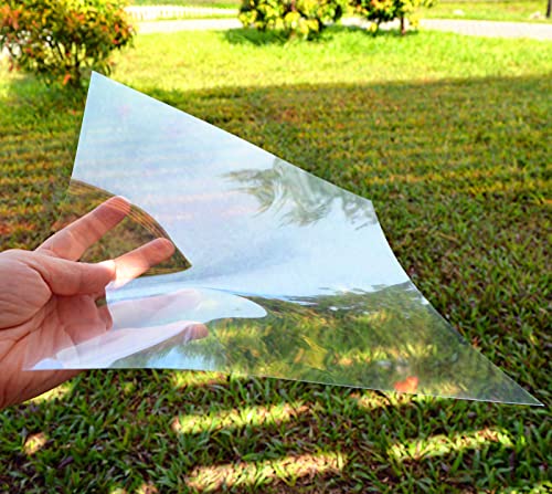 12-Pack 7.5mil 12×12" Blank Stencil Sheet for Laser Cutting, Transparent PET Stencil Tools and Machines Template Material - size: 7.5 mil 12×12"