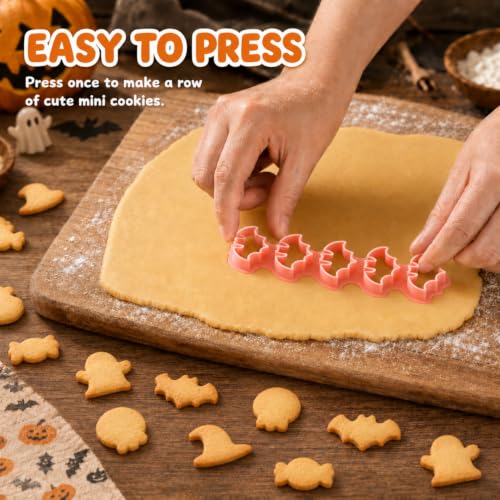 Mini Halloween Cookie Cutter Set