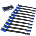 Boao 20 Packs Double-Ended Gun Cleaning Brushes 7 Inch, Blue - color: Blue