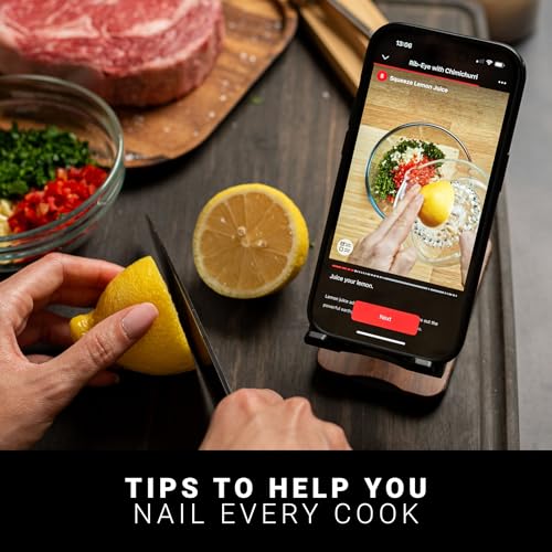 MEATER Plus Smart Meat Thermometer, Walnut, Bluetooth, 165ft, Grill & Oven - color: Walnut