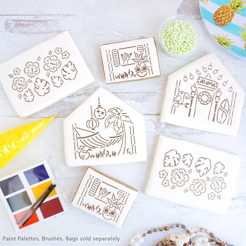 The Cookie Countess Cookie House - 3 Piece Cookie Cutter Set