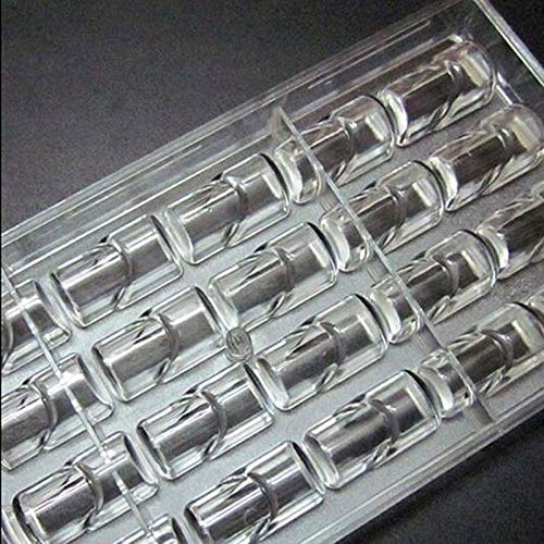 polycarbonate chocolate mold polycarbonate chocolate bar mould (19333) - color: 19333