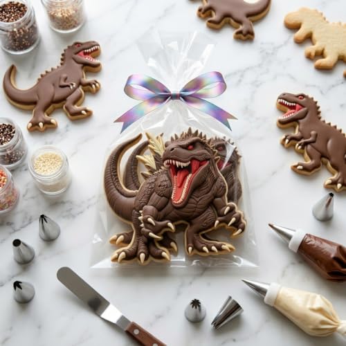 Dinosaur Silicone Molds Tyrannosaurus Rex Fondant Mold Set Of 4 - color: Style M