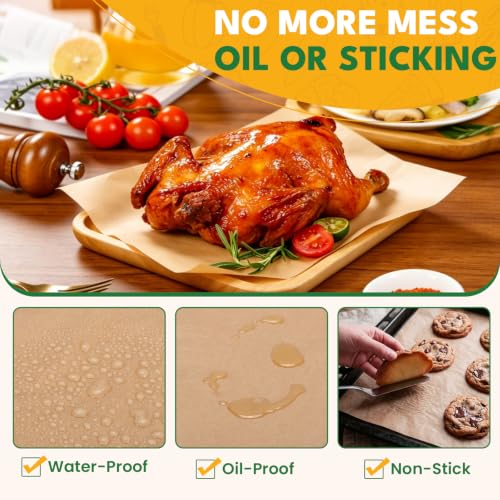 300 Pcs Parchment Paper Sheets for Baking,12x16 Inch Baking Paper - size: 300pcs - 12x16in