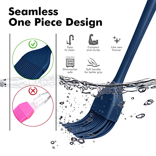 HOTEC Silicone Basting &Pastry Brushes BPA Free, Classic Blue 2 - color: Classic Blue