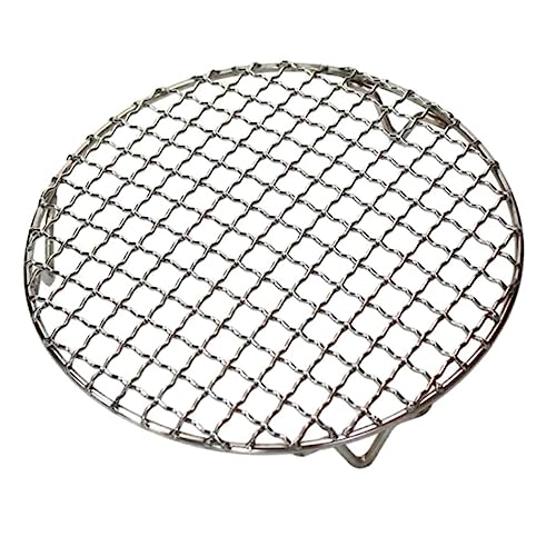 Round Barbecue Cooling Baking Rack Dia 13" Stainless Steel Pot Rack with Legs for Air Fryer Instant Pot Pressure Cooker Canning Dutch Oven - size: Dia 13"