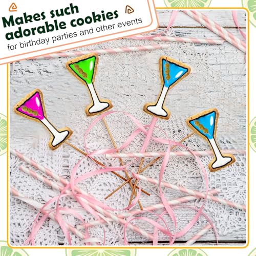Havawish 4 Pcs Martini Cookie Cutter Set 2 to 5 in Stainless Steel - style: Martini
