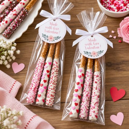 Cellophane Treat Bags 3x11 Inch 200 Pcs - size: 3x11 Inch (Pack of 200)