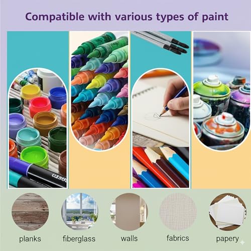 Cute Baby Shower Stencils for Painting, 8Pcs Baby Shower Reusable Stencil Cookies Sugar Cake Baking Stencils