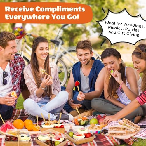 100Pcs Small Charcuterie Boxes with Clear Lid, Kraft Food Container