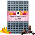 Dolce Flav Cube Silicone Candy Mold for Chocolate, 234 Cavities, 6.5 ml