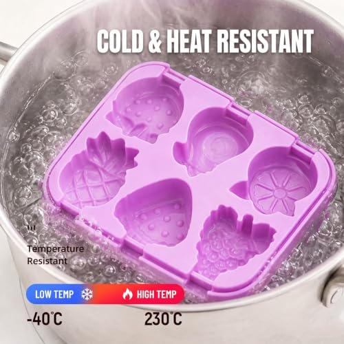 2pcs Animal Popsicle Molds for Kids,Mermaid Ice Cream Molds (Mermaid)